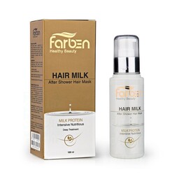 شیر مو فاربن 100میل  مناسب برای انواع مو تقویت کننده مو 