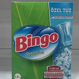نمک ماشین ظرفشویی Bingoیک و نیم کیلویی اصل ترکیه