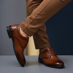 کفش مردانه زانتی عسلی 