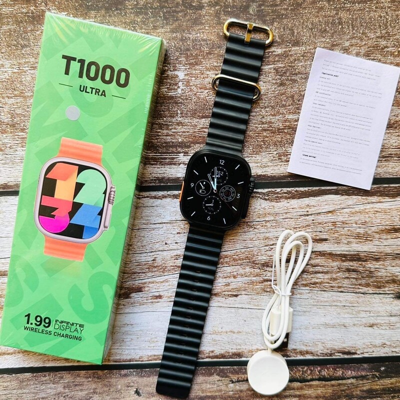ساعت هوشمند t1000 ultra جدید و باکیفیت ارسال رایگان 