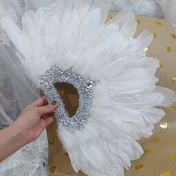 بادبزن عروس پرطبیعی ،بسیار زیبا و شیک 