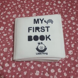 اولین کتاب پارچه ای  کودک آموزش حیوانات به زبان انگلیسی  (my first book)