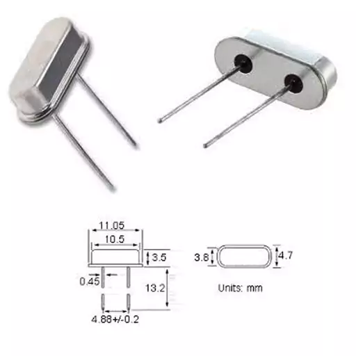 کریستال 32.000MHZ small  پکیج دیپ