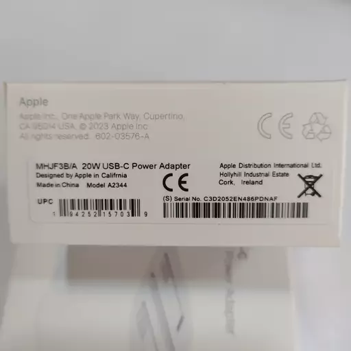 کله شارژر iphone 14 pro max ORG BA 20w