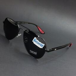 عینک آفتابی مردانه برند اویتور دارای استاندارد uv400 و پلاریزه (مانع نورهای درخشان و خیره کننده) فلزی با کیفیت