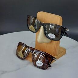 عینک آفتابی مردانه برند پرسول دارای استاندارد یووی 400 کیفیت درجه یک مدل 9237 ویفرر  شیشه سنگ دیاموند 