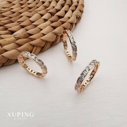 انگشتر زنانه برند ژوپینگ  سایز شش و هشت موجودرنگ طلایی مایل به رزگلد لطفا توضیحات محصولات را بخوانید