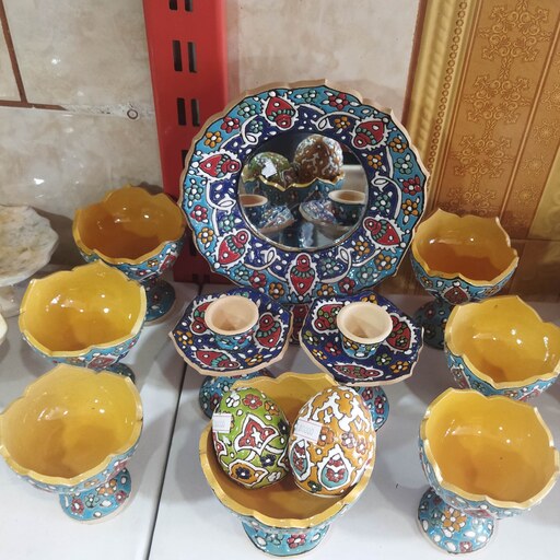 هفت سین مینا کاری 