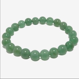 دستبند سنگ  آونتورین سبز  green aventurine 