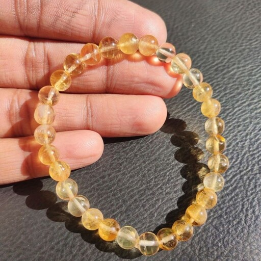 دستبند سنگ سیترین   citrine