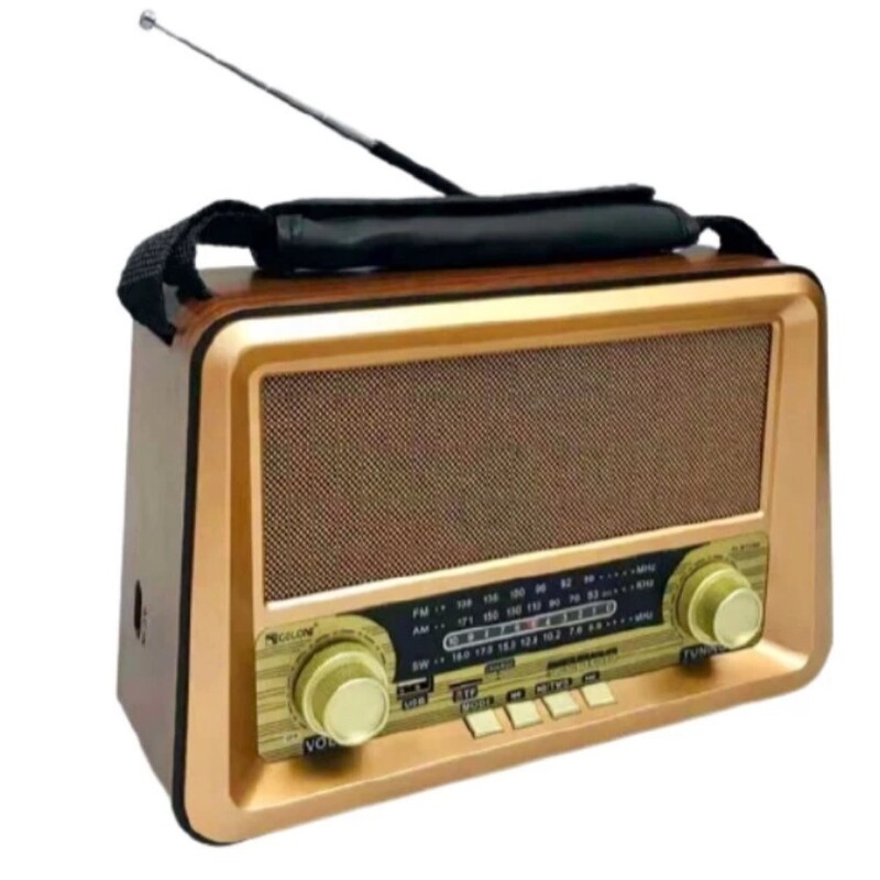 رادیو اسپیکر بلوتوثی گولون مدل RX-BT1006