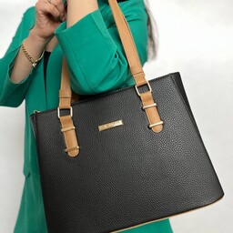 کیف زنانه بزرگ بند رنگی شیک وجذاب مناسب خانم خاص پسند