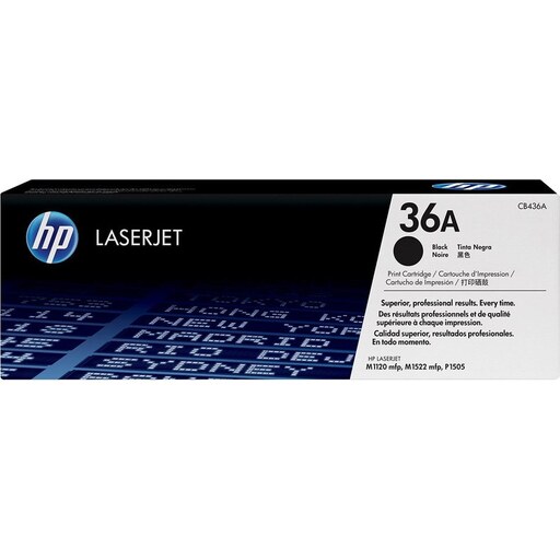 کارتریج تونر HP 36A - گرید A - همراه گارانتی و ارسال رایگان