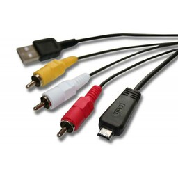 کابل  VMC-MD3      USB - AV  اورجینال و اصلیTYPE3 دوربین عکاسی سایبرشات  سونی