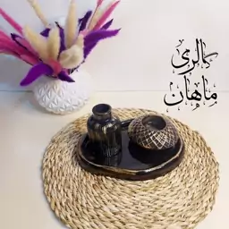 ست بتنی گلدان و وارمر