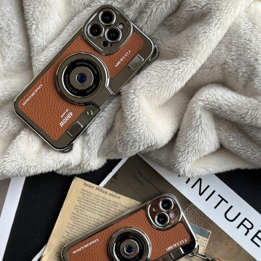 قاب brown retro camera برای آیفون