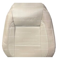 روکش صندلی ولکس C30 - volex چرم رنگ کرم