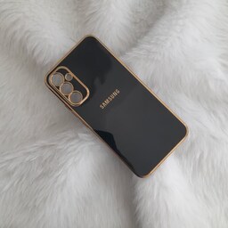 قاب گوشی Galaxy A34 سامسونگ مای کیس دور طلایی مشکی