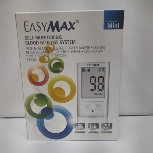 دستگاه قند خون ایزی مکس ((بدون نوار )) easymax