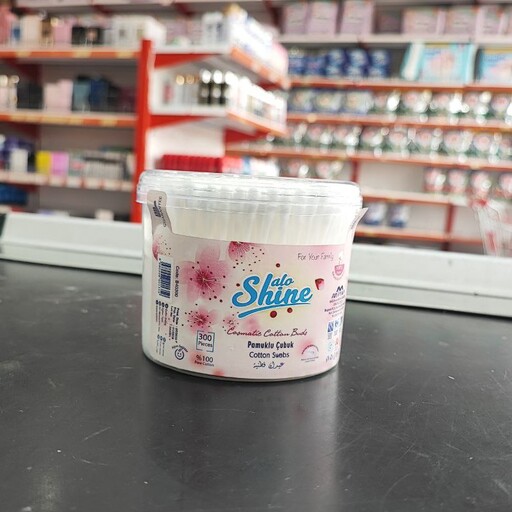 گوش پاکن Alo Shine ترکیه ای بسته  300 عددی