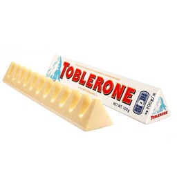 شکلات تابلرون TOBLERO  سفید سوئیسی بادام و عسل 100گرمی 