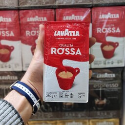 قهوه لاوازا کوالیتا روسا Qualita rossa ایتالیایی وزن 250 گرمی
