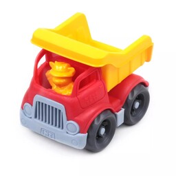 اسباب بازی کامیون کوچولو رنگ قرمز و جنس پلاستیکی مناسب 2 سال به بالا