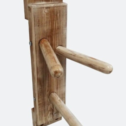 آدمک چوبی ورزشهای رزمی مدل دیواری