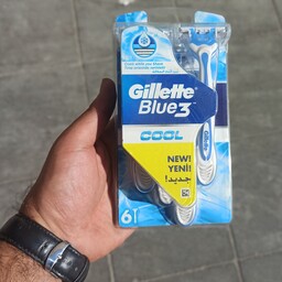 خودتراش ژیلت مدل blue 3 بسته 6 عددی