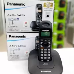 گوشی تلفن پاناسونیک مدل KX-TG3611BX ا Panasonic Cordless Telephone KX-TG3611BX