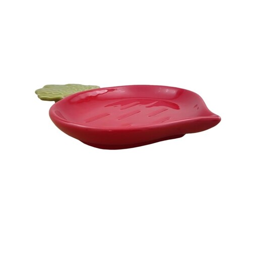 ظرف سرو مدل تربچه تخت مارک بنیکو (BENICO) رنگ قرمز