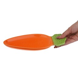 ظرف سرو مدل هویج کشیده مارک بنیکو (BENICO) (رنگ نارنجی)