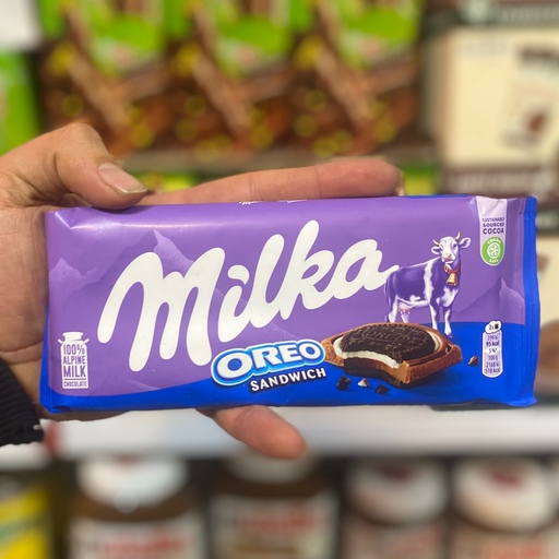 شکلات میلکا oreo 100 گرمی