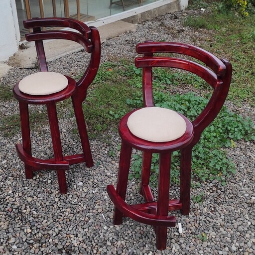 صندلی چوبی اپن در رنگ و طرح های متنوع جنس کار چوب نراد روس