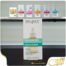 سرم ریکاوری و ضد لک های نیاسینامید 30میل بالانس -اورجینال -Niacinamide BlemishRecovery