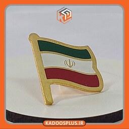 بج سینه اصلی پرچم ایران با نماد ( ارسال رایگان)