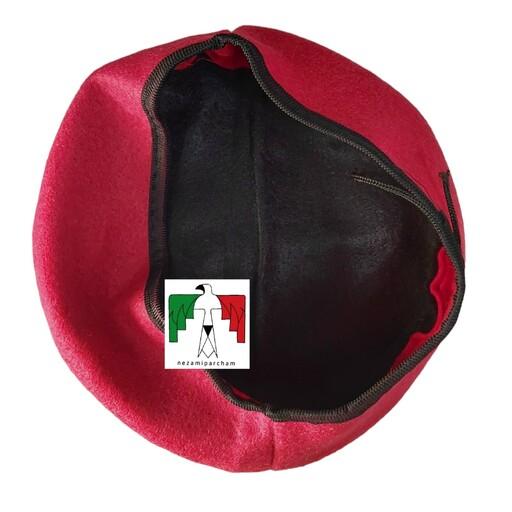 کلاه بره معمولی قرمز کلاه کج قرمز کلاه بره سربازی کلاه بره نظامی کلاه کج سربازی کلاه کج نظامی کلاه برت تکاوری کماندویی