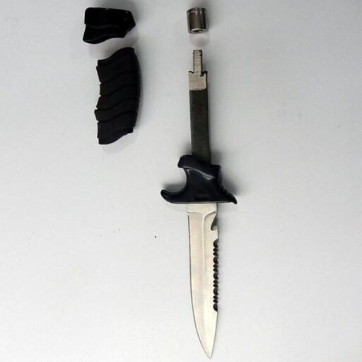 چاقوی دو لبه ایتالیاییVortex سایز متوسط مناسب غواصی و شکار 