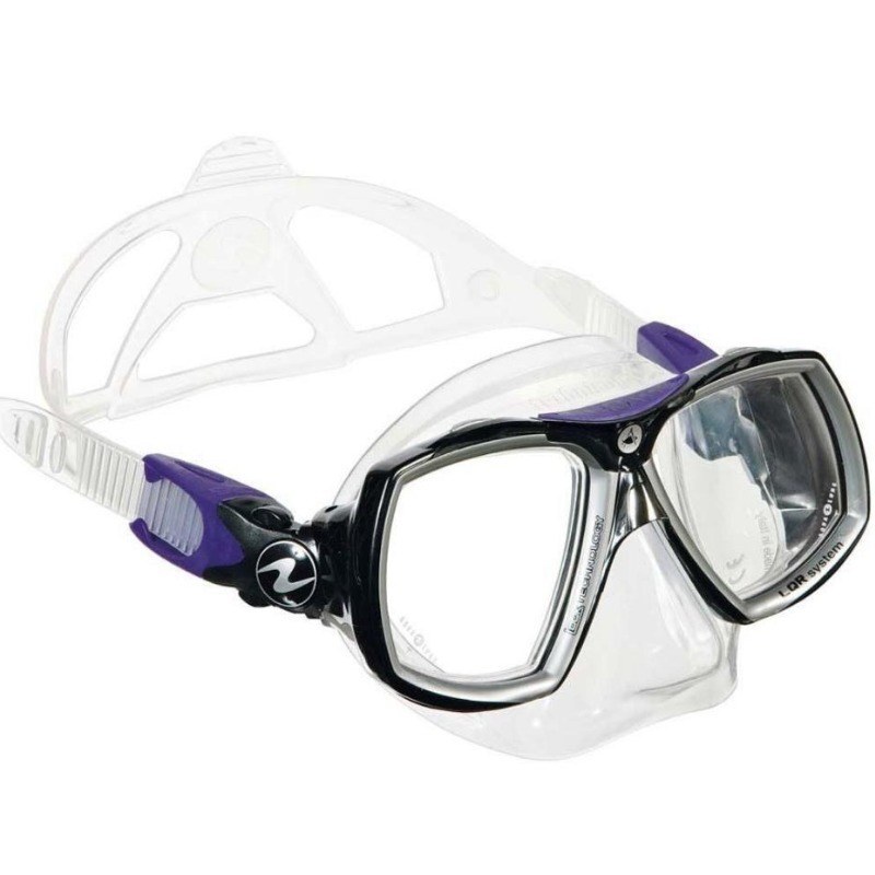 ماسک غواصی برند Aqualung مدل Look2 برای کسانی که نیازمند لنزهای اصلاحی هستند در 4 رنگ   