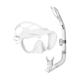 ست ماسک غواصی و اسنورکل تروپیکال  برند مرس مدل Mares tropical ماسک تک لنز با بند قابل تنظیم 