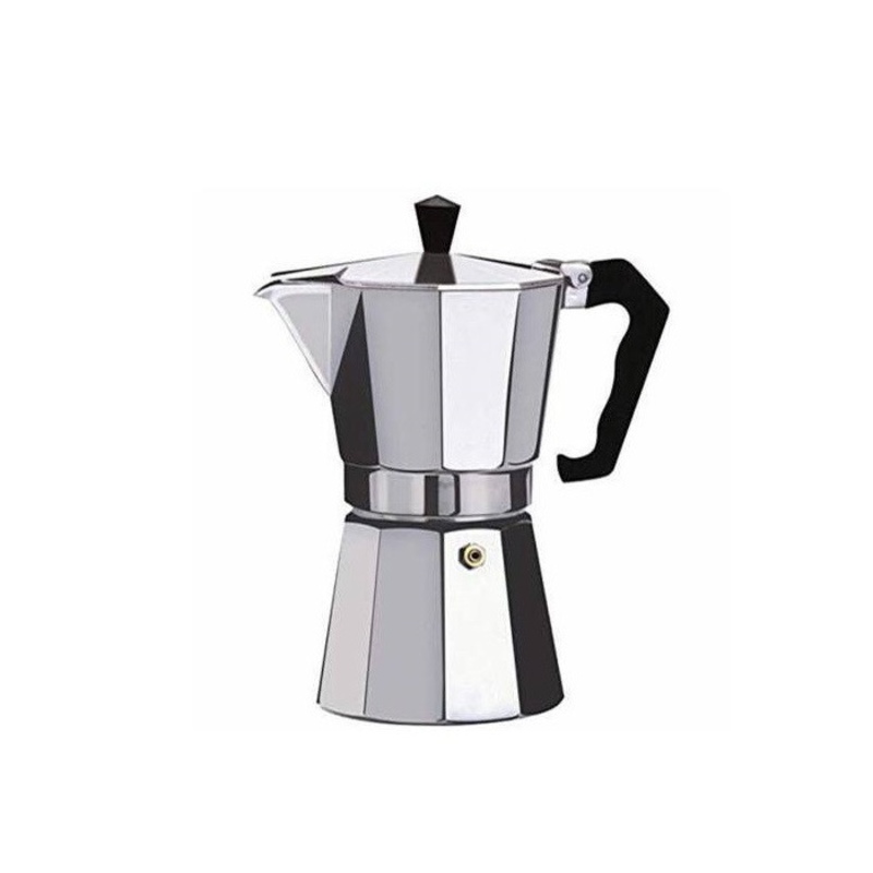 قهوه جوش و موکوپات 6 کاپ  ( استیل)