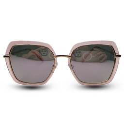 عینک آفتابی زنانه صورتی گربه ای برند چنل پلاریزه

