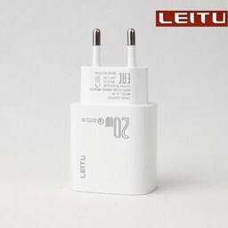 شارژر دیواری لیتو مدل LH-25 به همراه کابل تبدیل USB-C