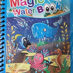 کتاب جادویی نقاشی موجودات دریایی مجیک واتر