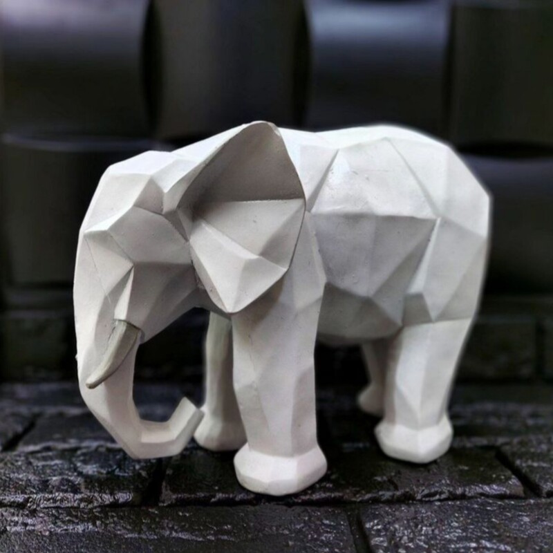 مجسمه فیل گرافیکی