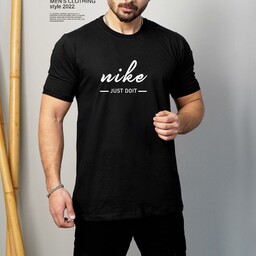 تیشرت مردانه و پسرانه مشکی طرح جدید نایک Nike 