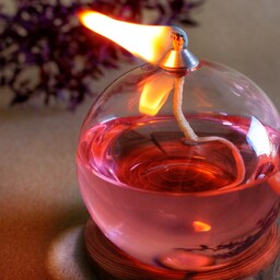 شمع پیرکس مدلل دراپ 8 سانت به همراه سوخت اولیه 100 سی سی