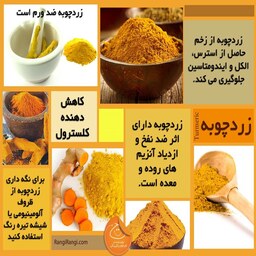 زردچوبه 5ستاره  100 گرمی (با کد تخفیف) 