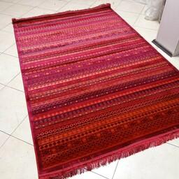 فرش ماشینی طرح سنتی  گیلیم  نخ pp شانه 500 نرم و لطیف طرح سنتی فرش خرید