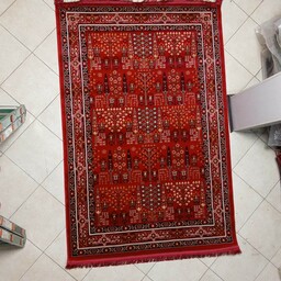 فرش ماشینی طرح سنتی  خشتی  نخ pp شانه 500 نرم و لطیف طرح سنتی  فرش خرید